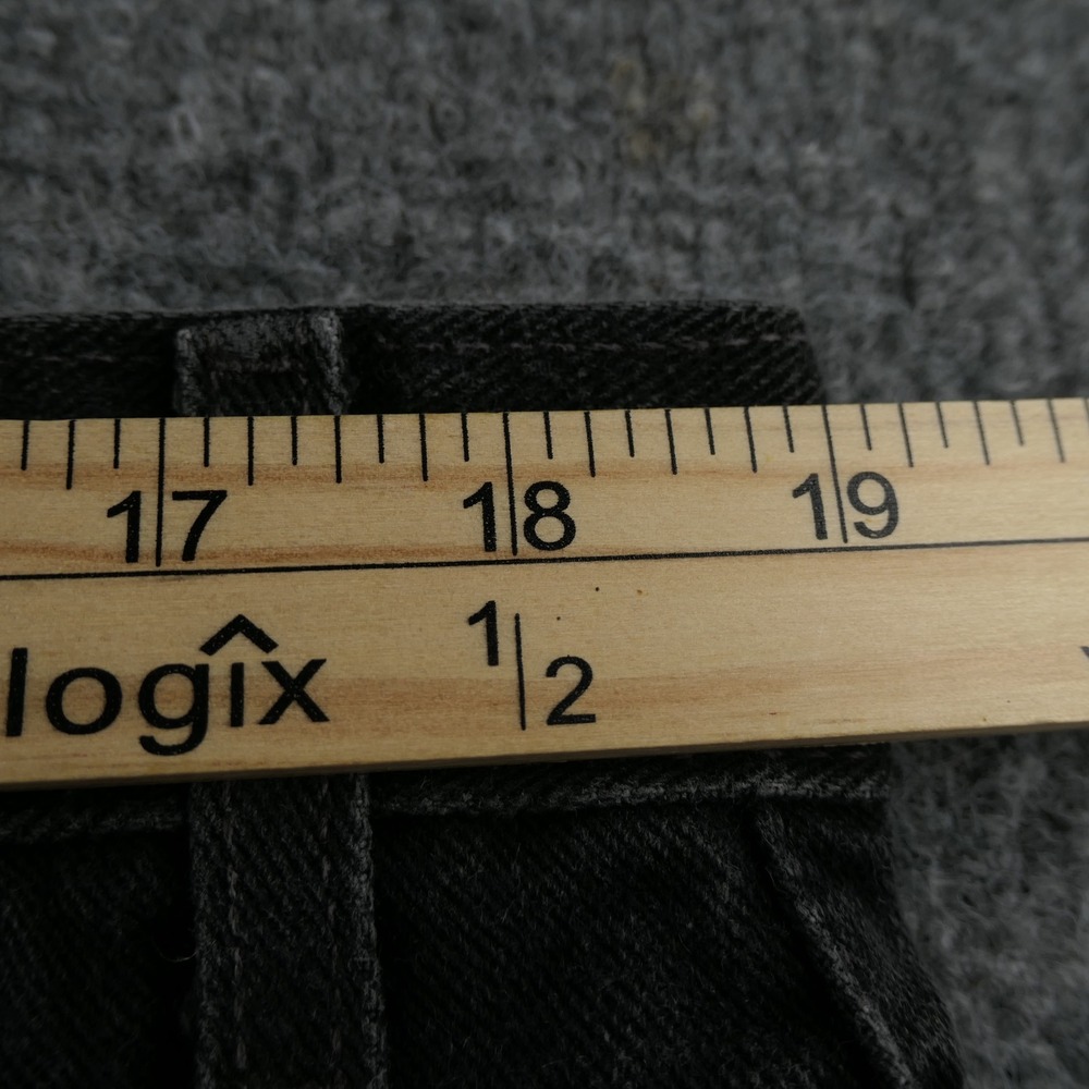 Vintage Levis 550 Jeans Mens 40x30 (38x27.5) Relaxed Black Denim Casual Workwear - Picture 8 of 13